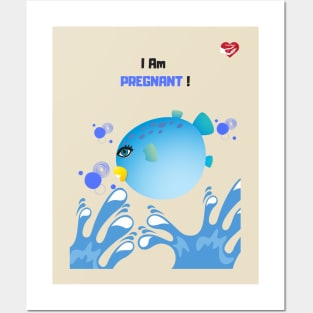 Pregnant Fish Posters and Art